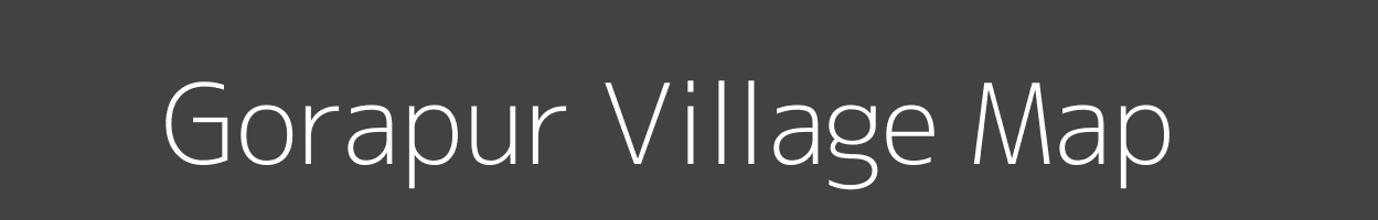 Map of Gorapur Village in Uttar Pradesh Image