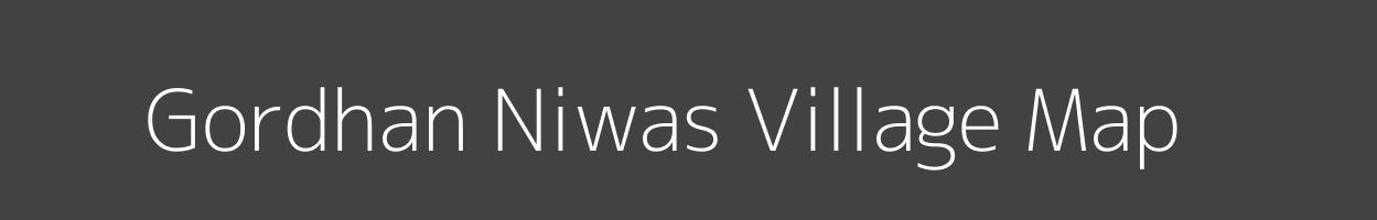 Map of Gordhan Niwas Village in Rajasthan Image