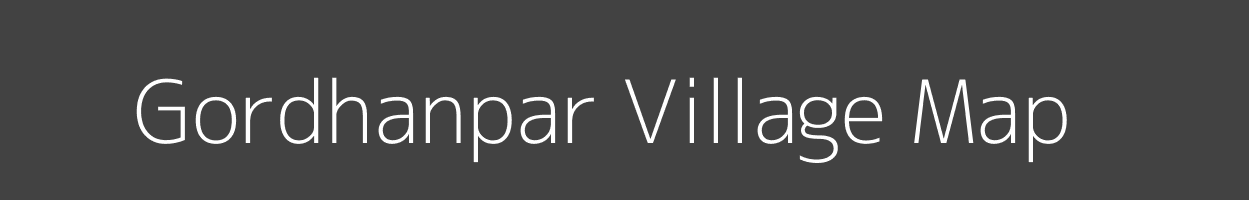 Map of Gordhanpar Village in Gujarat Image