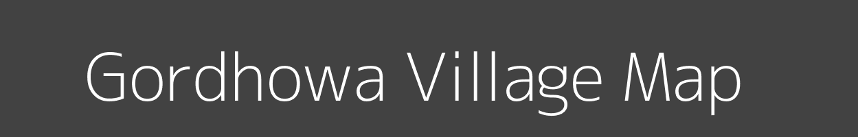 Map of Gordhowa Village in Jharkhand Image