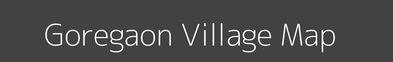 Map of Goregaon Village in Maharashtra Image