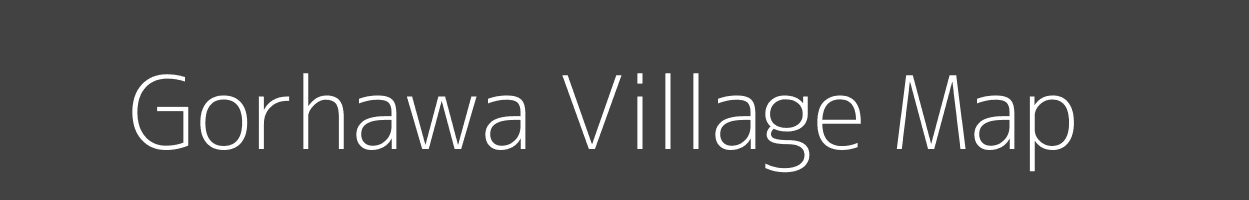 Map of Gorhawa Village in Uttar Pradesh Image