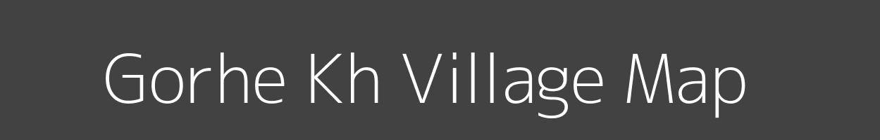 Map of Gorhe Kh Village in Maharashtra Image