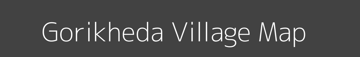 Map of Gorikheda Village in Madhya Pradesh Image