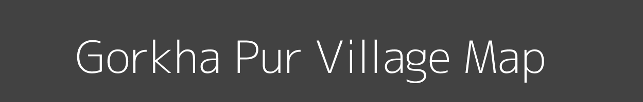 Map of Gorkha Pur Village in Uttar Pradesh Image