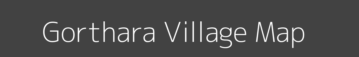 Map of Gorthara Village in Uttar Pradesh Image