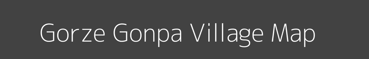 Map of Gorze Gonpa Village in Arunachal Pradesh Image