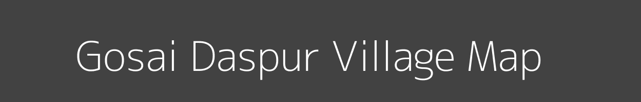 Map of Gosai Daspur Village in Uttar Pradesh Image