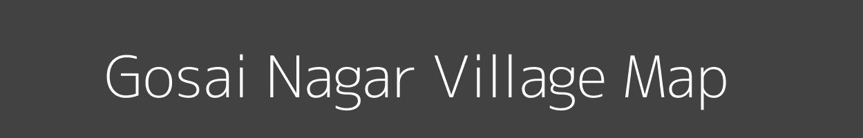 Map of Gosai Nagar Village in Rajasthan Image