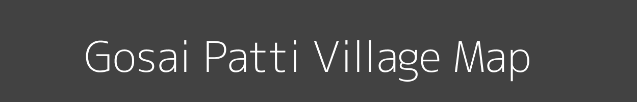 Map of Gosai Patti Village in Uttar Pradesh Image