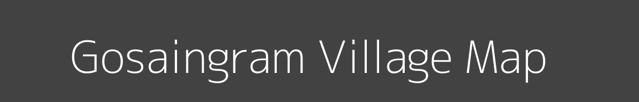 Map of Gosaingram Village in West Bengal Image