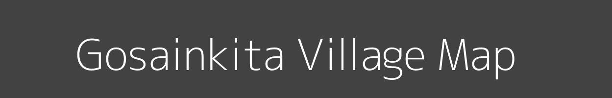 Map of Gosainkita Village in Jharkhand Image