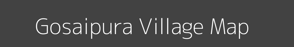 Map of Gosaipura Village in Rajasthan Image