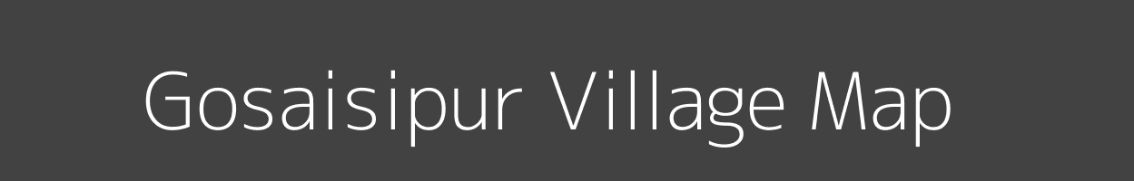 Map of Gosaisipur Village in Uttar Pradesh Image