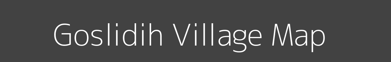 Map of Goslidih Village in Jharkhand Image