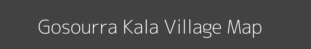 Map of Gosourra Kala Village in Uttar Pradesh Image
