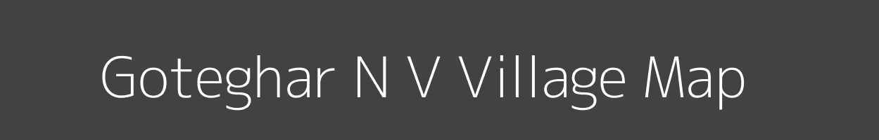 Map of Goteghar N V Village in Maharashtra Image