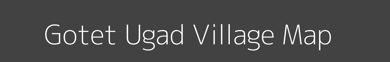 Map of Gotet Ugad Village in Madhya Pradesh Image