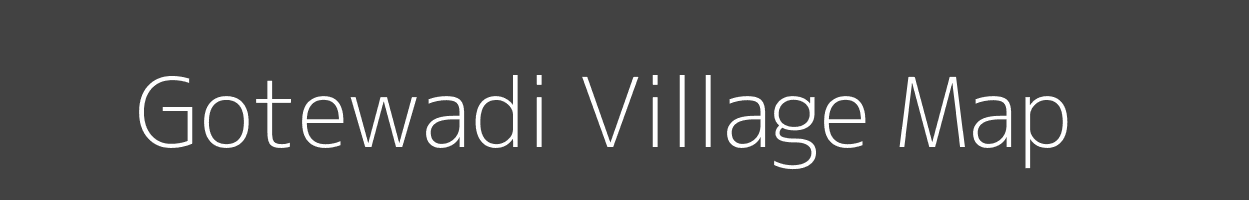 Map of Gotewadi Village in Maharashtra Image