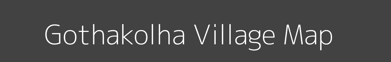 Map of Gothakolha Village in Odisha Image