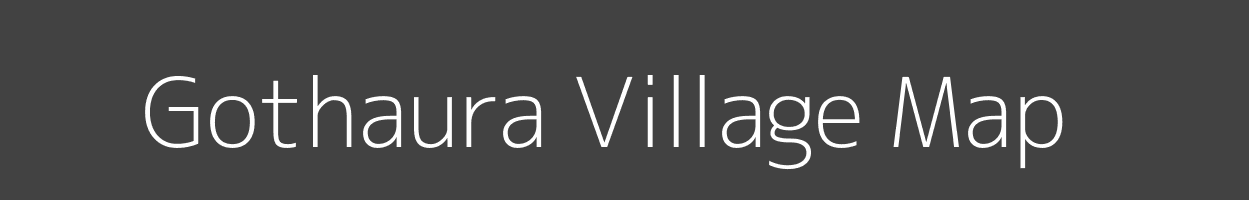 Map of Gothaura Village in Uttar Pradesh Image