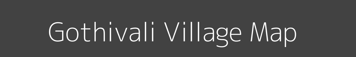 Map of Gothivali Village in Maharashtra Image