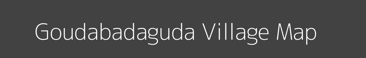 Map of Goudabadaguda Village in Odisha Image