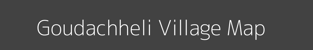 Map of Goudachheli Village in Odisha Image