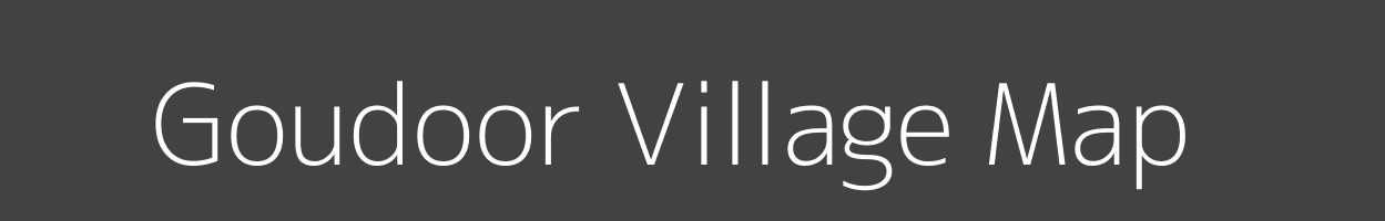 Map of Goudoor Village in Karnataka Image