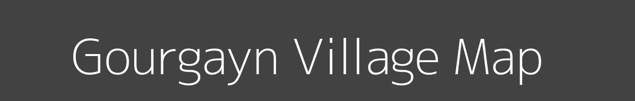 Map of Gourgayn Village in Madhya Pradesh Image