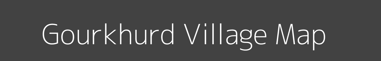 Map of Gourkhurd Village in Madhya Pradesh Image