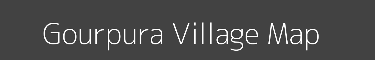 Map of Gourpura Village in Uttar Pradesh Image