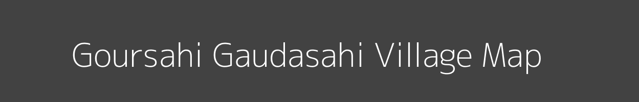 Map of Goursahi Gaudasahi Village in Odisha Image