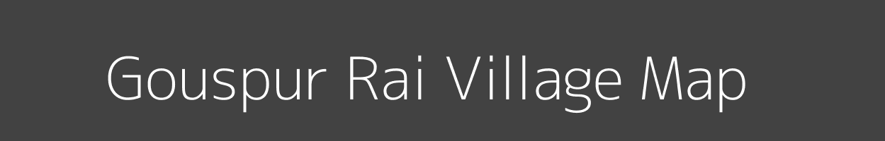 Map of Gouspur Rai Village in Uttar Pradesh Image