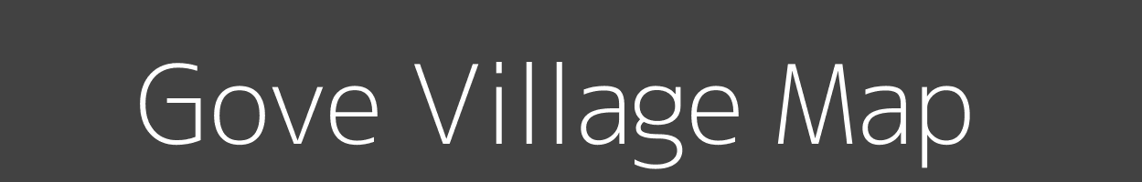 Map of Gove Village in Maharashtra Image