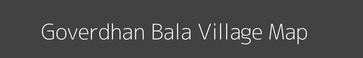 Map of Goverdhan Bala Village in Jammu and Kashmir Image