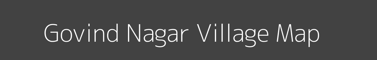 Map of Govind Nagar Village in Rajasthan Image