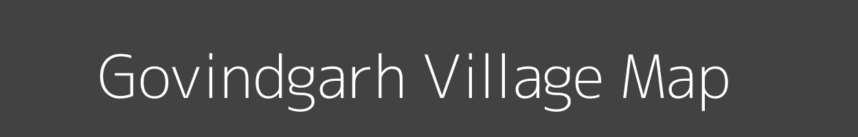 Map of Govindgarh Village in Madhya Pradesh Image