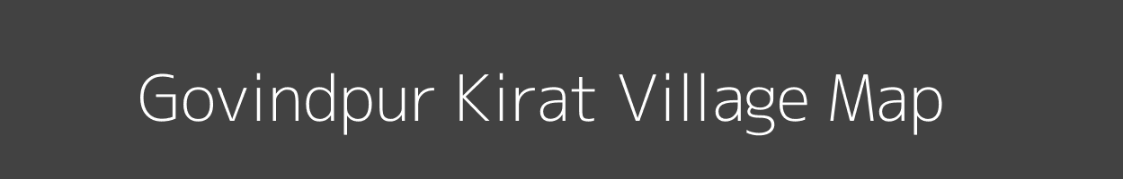 Map of Govindpur Kirat Village in Uttar Pradesh Image