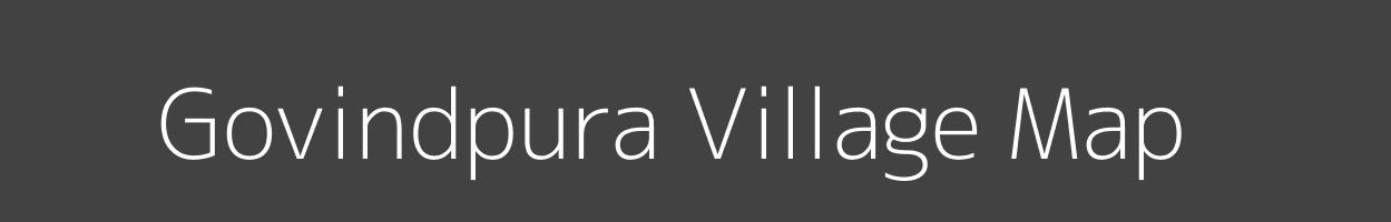 Map of Govindpura Village in Gujarat Image