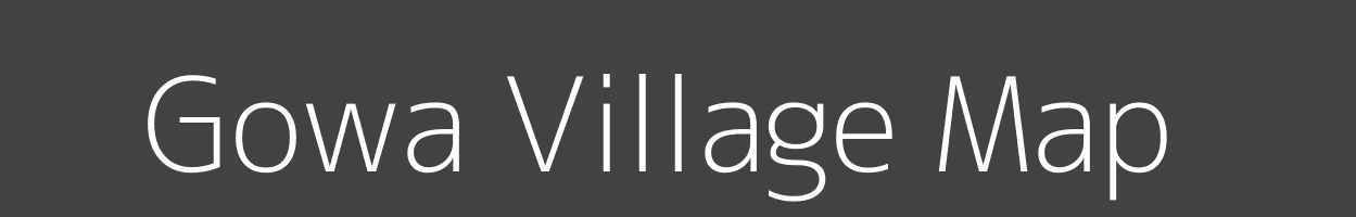 Map of Gowa Village in Uttar Pradesh Image