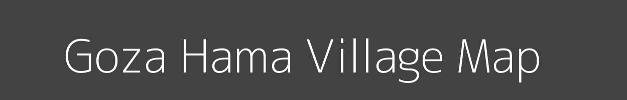 Map of Goza Hama Village in Jammu and Kashmir Image