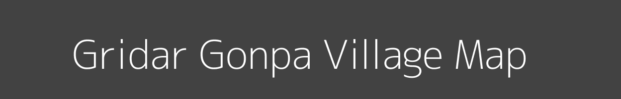 Map of Gridar Gonpa Village in Arunachal Pradesh Image