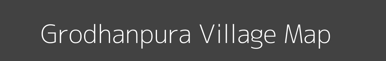 Map of Grodhanpura Village in Madhya Pradesh Image