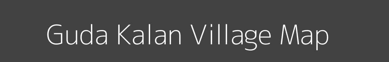 Map of Guda Kalan Village in Madhya Pradesh Image