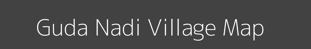 Map of Guda Nadi Village in Madhya Pradesh Image