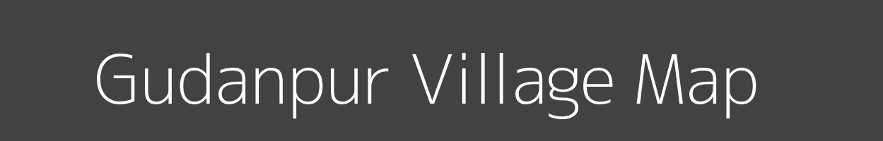 Map of Gudanpur Village in Uttar Pradesh Image