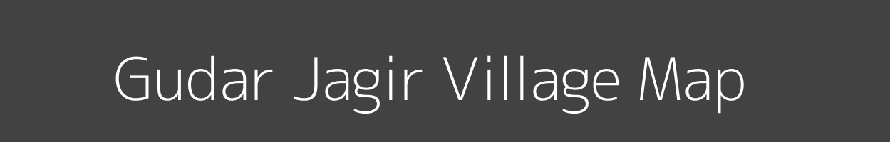 Map of Gudar Jagir Village in Jammu and Kashmir Image