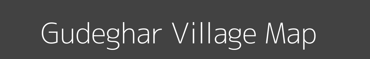 Map of Gudeghar Village in Maharashtra Image