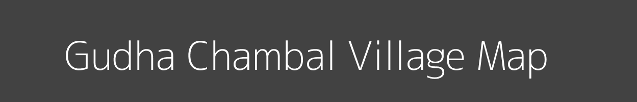 Map of Gudha Chambal Village in Madhya Pradesh Image